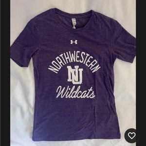 Under Armour Kids Northwestern Wildcats Purple Tee